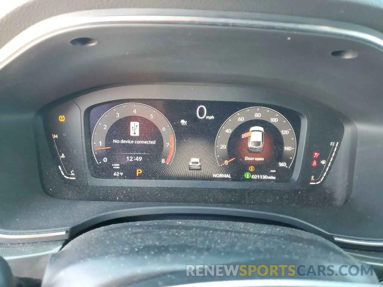 9 fotografías del automóvil dañado 19UDE4H35PA009761 ACURA INTEGRA A- 2023