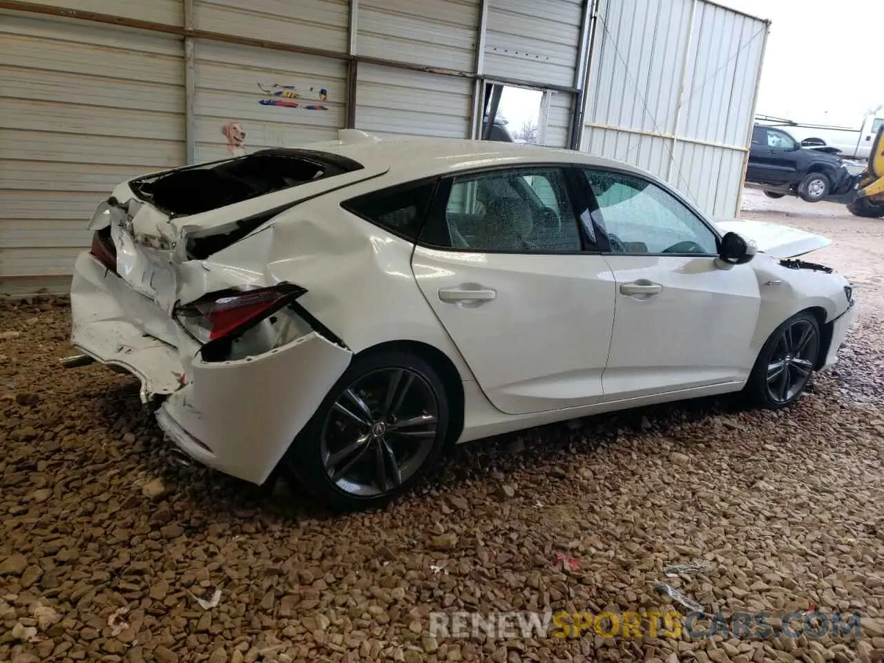 3 fotografías del automóvil dañado 19UDE4H35PA022171 ACURA INTEGRA A- 2023