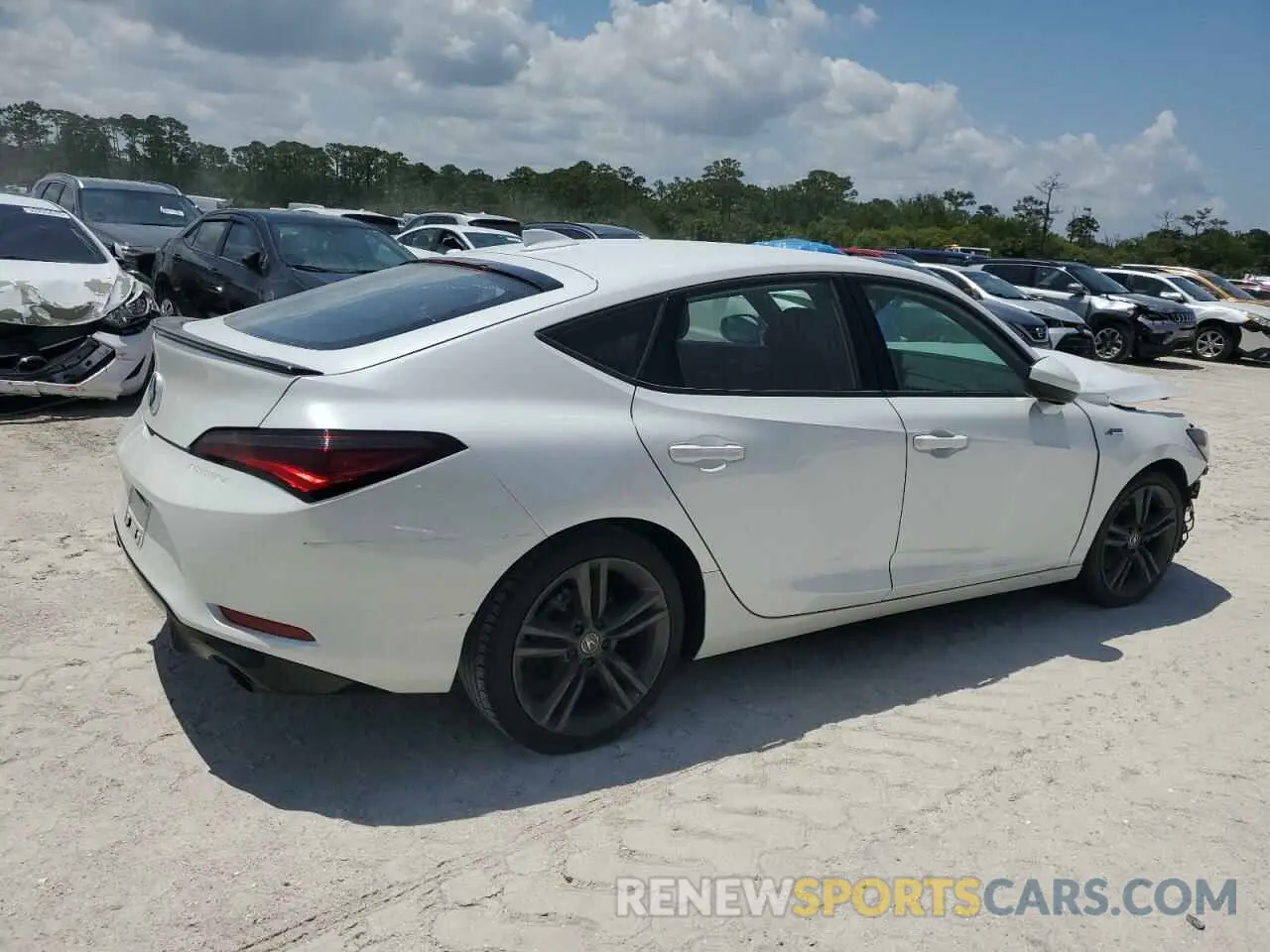 3 fotografías del automóvil dañado 19UDE4H3XPA020965 ACURA INTEGRA A- 2023