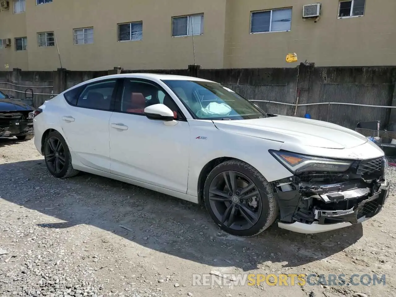 4 fotografías del automóvil dañado 19UDE4H60PA020449 ACURA INTEGRA A- 2023