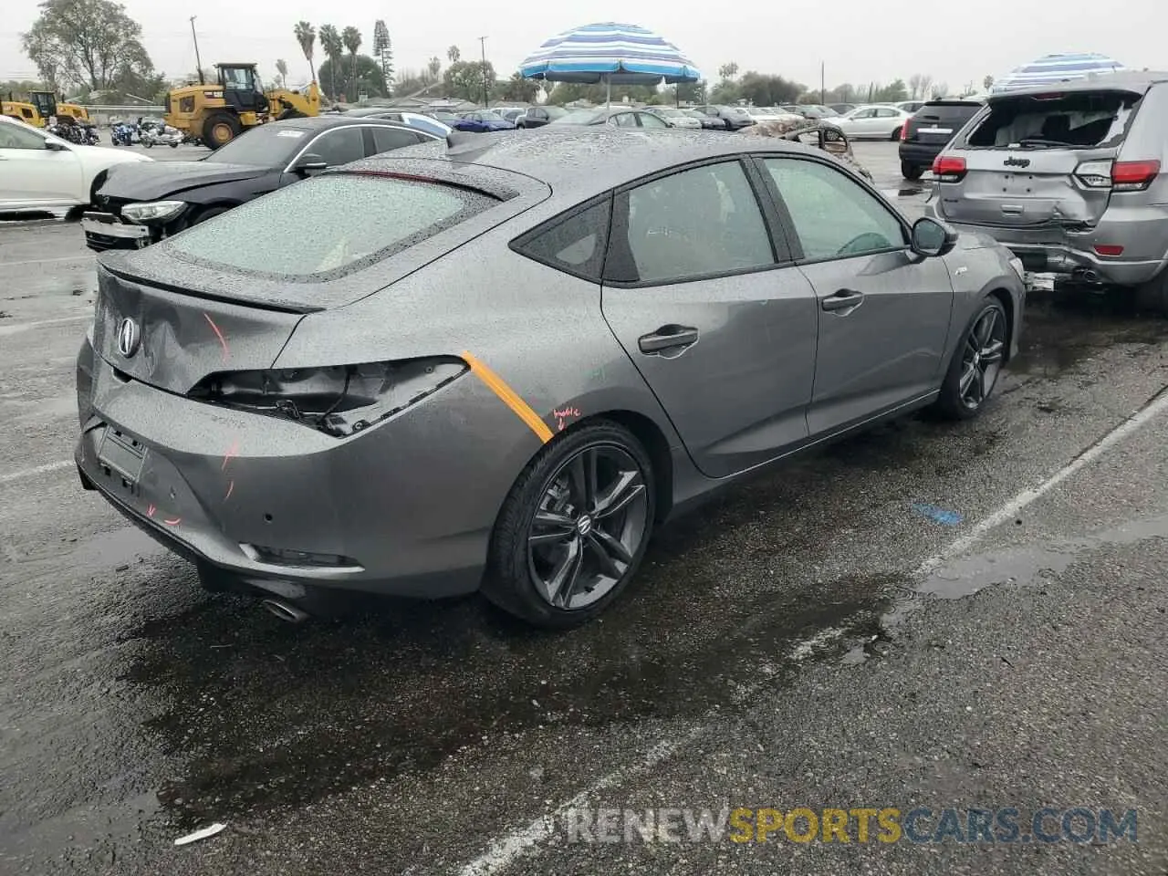 3 fotografías del automóvil dañado 19UDE4H60PA028292 ACURA INTEGRA A- 2023