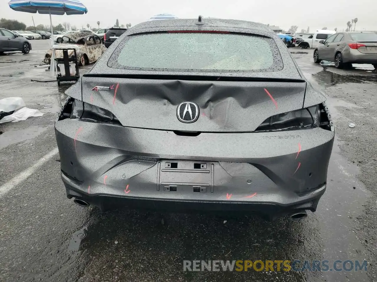 6 fotografías del automóvil dañado 19UDE4H60PA028292 ACURA INTEGRA A- 2023