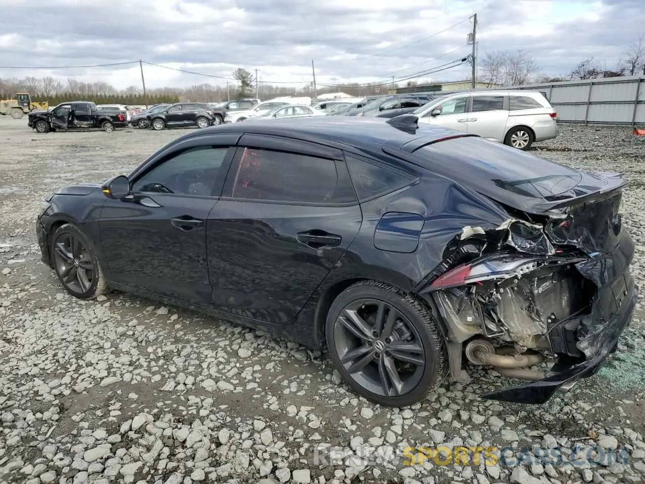 2 fotografías del automóvil dañado 19UDE4H61PA011114 ACURA INTEGRA A- 2023