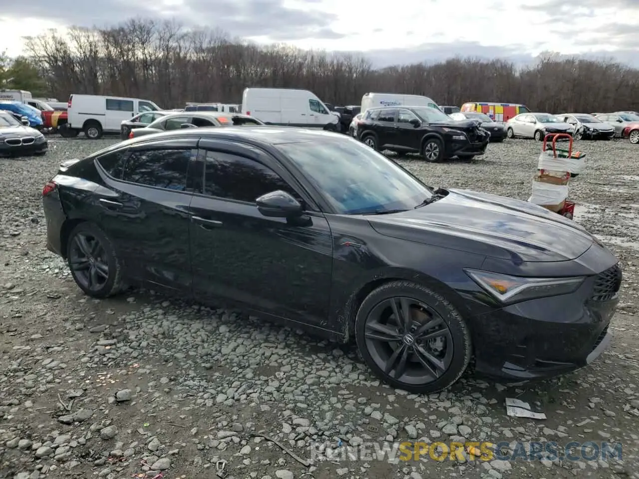 4 fotografías del automóvil dañado 19UDE4H61PA011114 ACURA INTEGRA A- 2023