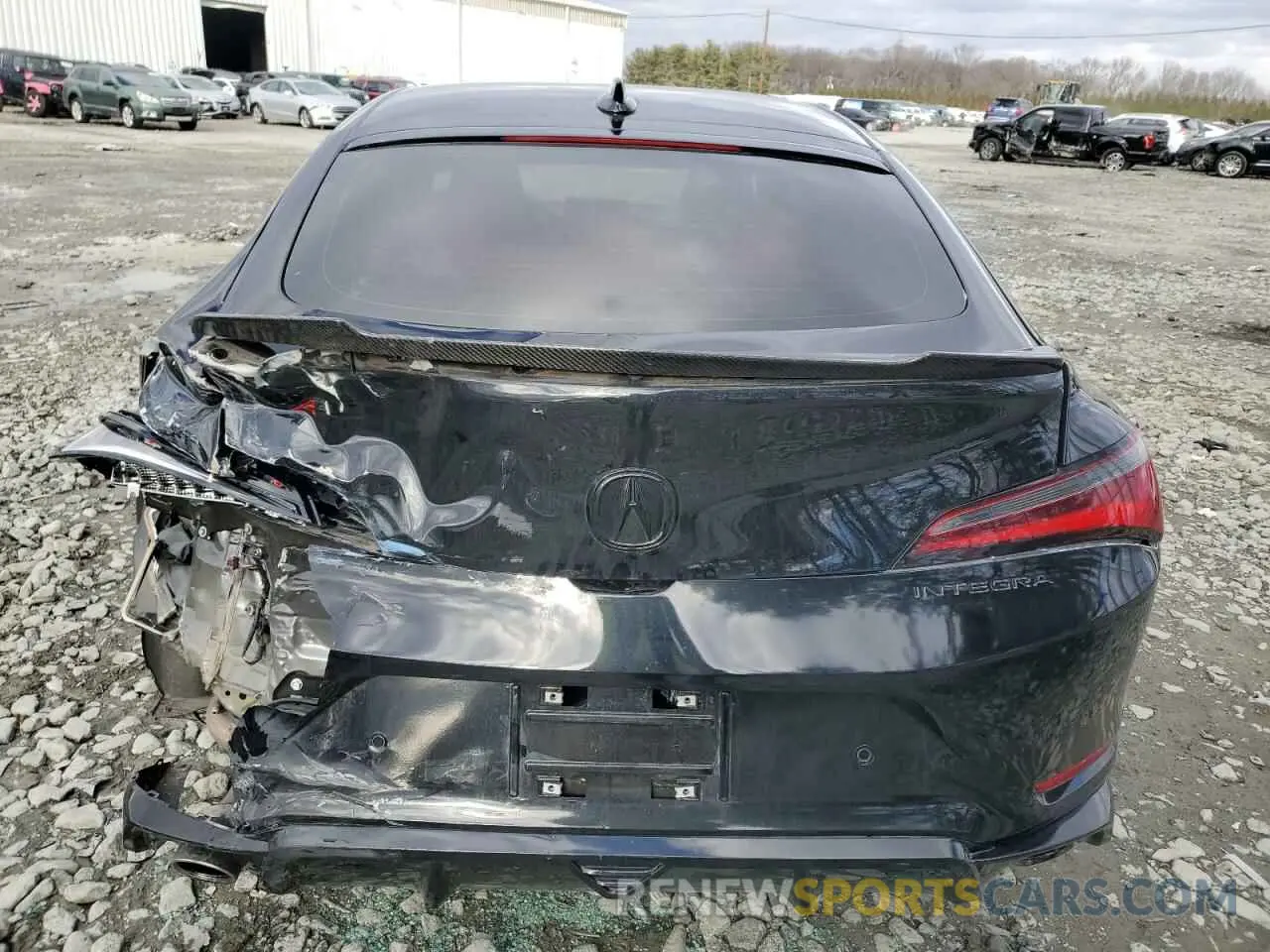 6 fotografías del automóvil dañado 19UDE4H61PA011114 ACURA INTEGRA A- 2023