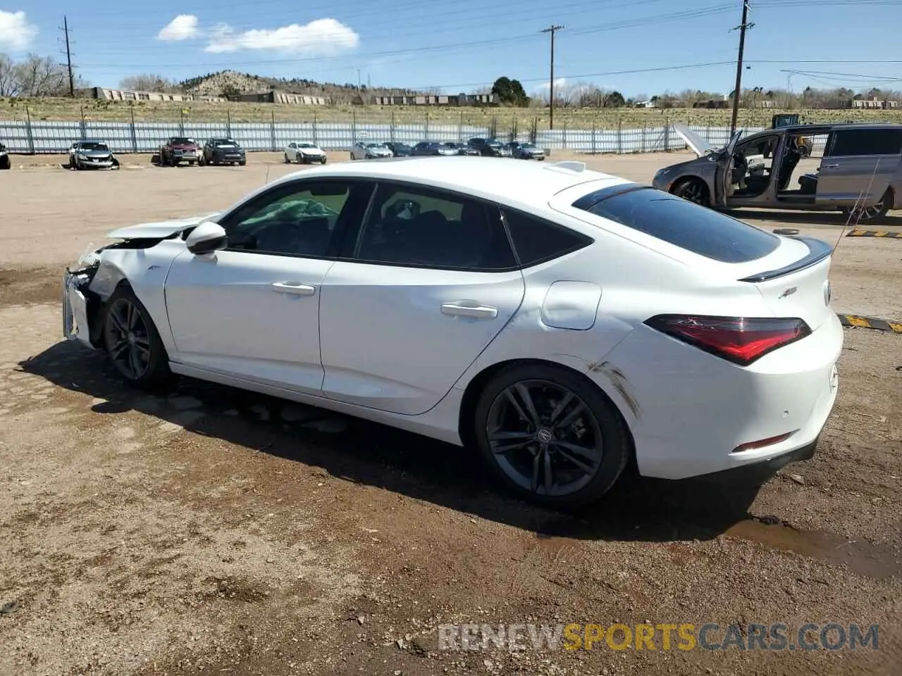 2 fotografías del automóvil dañado 19UDE4H63PA022440 ACURA INTEGRA A- 2023