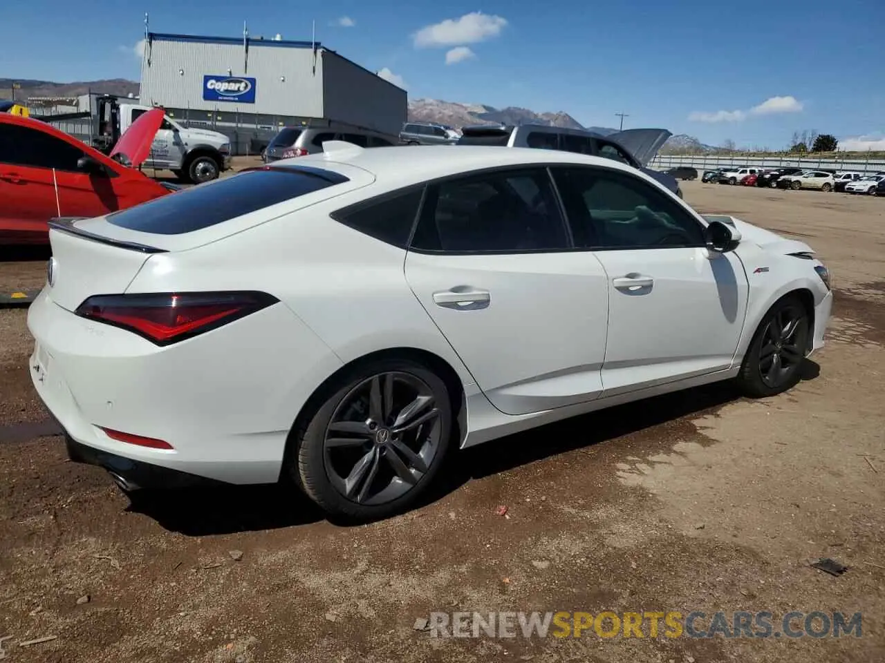 3 fotografías del automóvil dañado 19UDE4H63PA022440 ACURA INTEGRA A- 2023