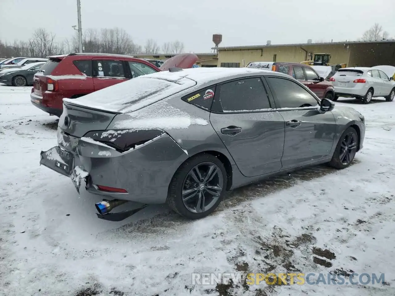 3 fotografías del automóvil dañado 19UDE4G7XRA007043 ACURA INTEGRA A- 2024