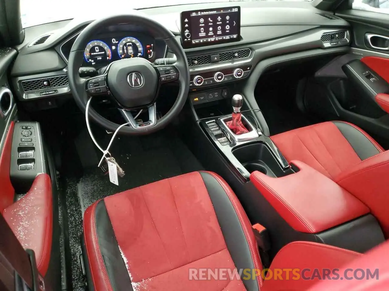 8 fotografías del automóvil dañado 19UDE4G7XRA007043 ACURA INTEGRA A- 2024