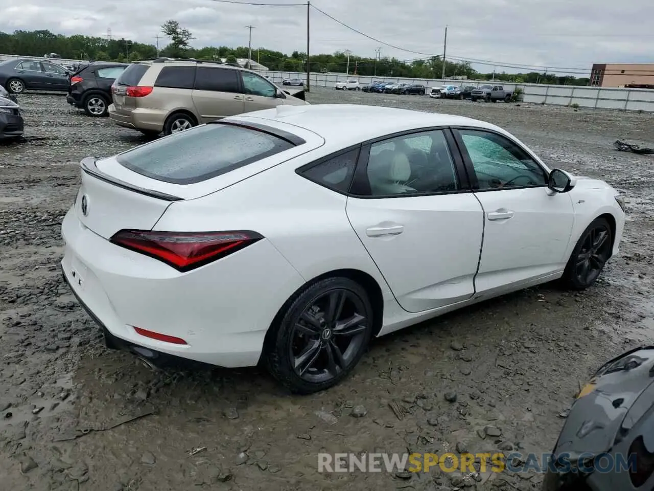 3 fotografías del automóvil dañado 19UDE4H31RA029010 ACURA INTEGRA A- 2024