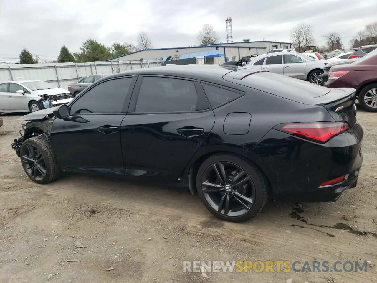 2 fotografías del automóvil dañado 19UDE4H33RA014296 ACURA INTEGRA A- 2024