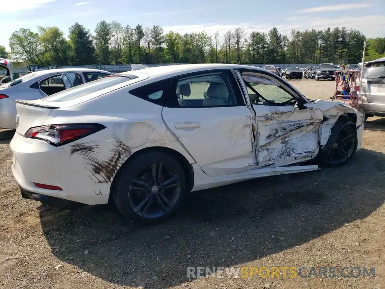 3 fotografías del automóvil dañado 19UDE4H35RA022657 ACURA INTEGRA A- 2024