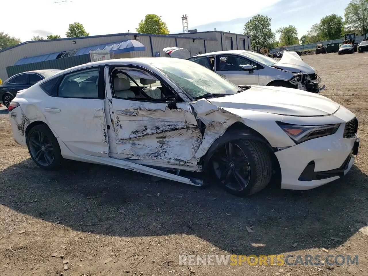 4 fotografías del automóvil dañado 19UDE4H35RA022657 ACURA INTEGRA A- 2024