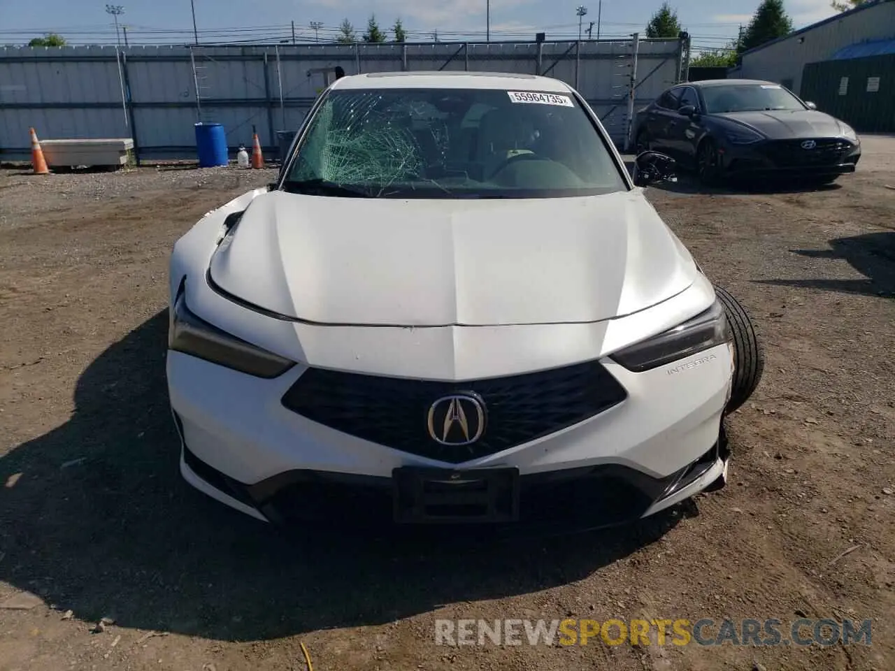 5 fotografías del automóvil dañado 19UDE4H35RA022657 ACURA INTEGRA A- 2024