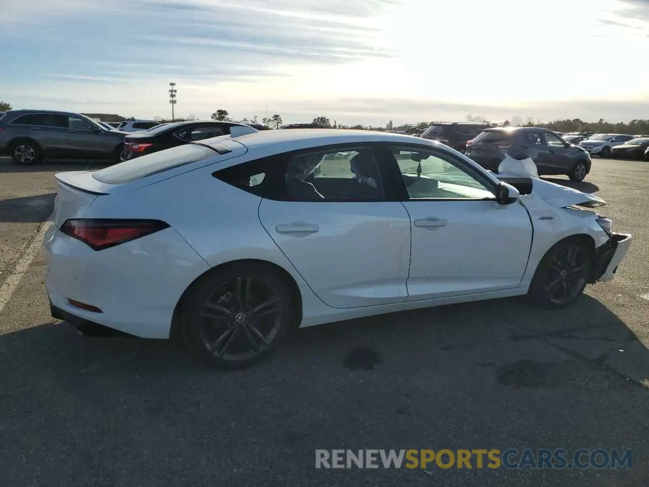 3 fotografías del automóvil dañado 19UDE4H39RA020765 ACURA INTEGRA A- 2024