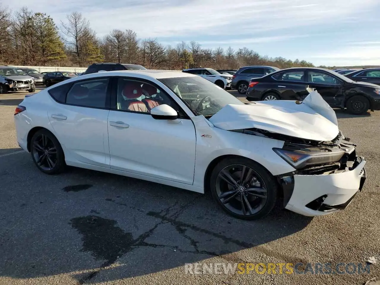 4 fotografías del automóvil dañado 19UDE4H39RA020765 ACURA INTEGRA A- 2024