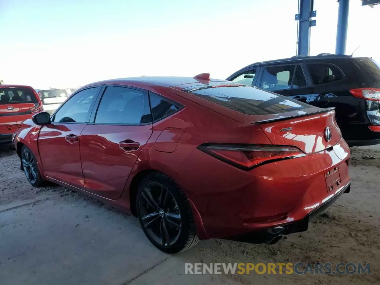 2 fotografías del automóvil dañado 19UDE4H3XRA028020 ACURA INTEGRA A- 2024