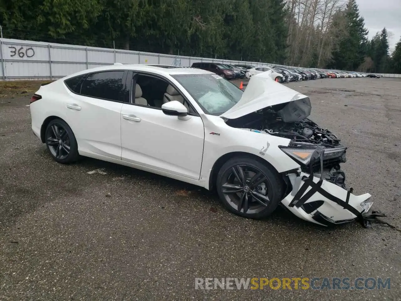 4 fotografías del automóvil dañado 19UDE4H63RA004667 ACURA INTEGRA A- 2024
