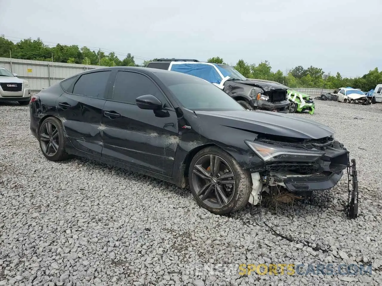4 fotografías del automóvil dañado 19UDE4H66RA015128 ACURA INTEGRA A- 2024