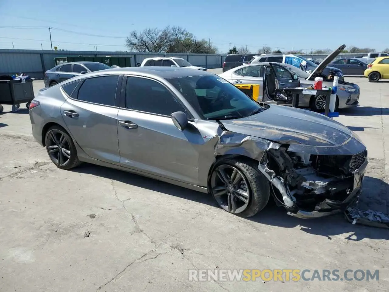 4 fotografías del automóvil dañado 19UDE4H67RA003389 ACURA INTEGRA A- 2024