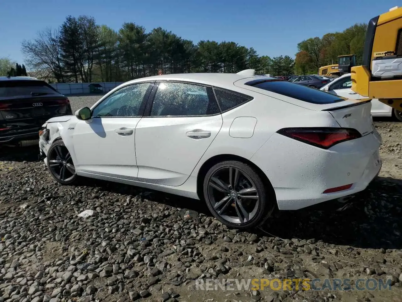 2 fotografías del automóvil dañado 19UDE4G79SA011154 ACURA INTEGRA A- 2025