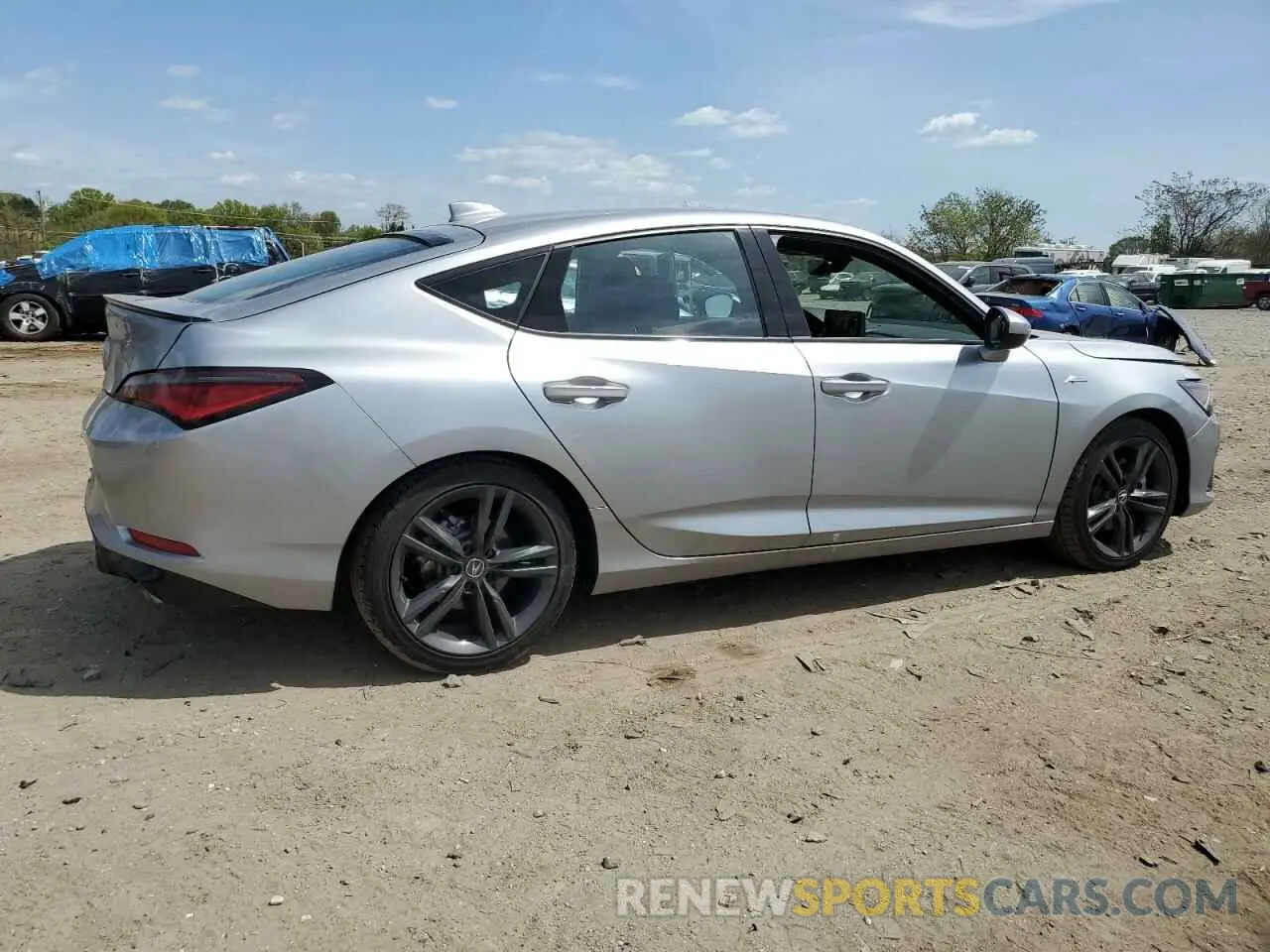 3 fotografías del automóvil dañado 19UDE4H30SA010941 ACURA INTEGRA A- 2025