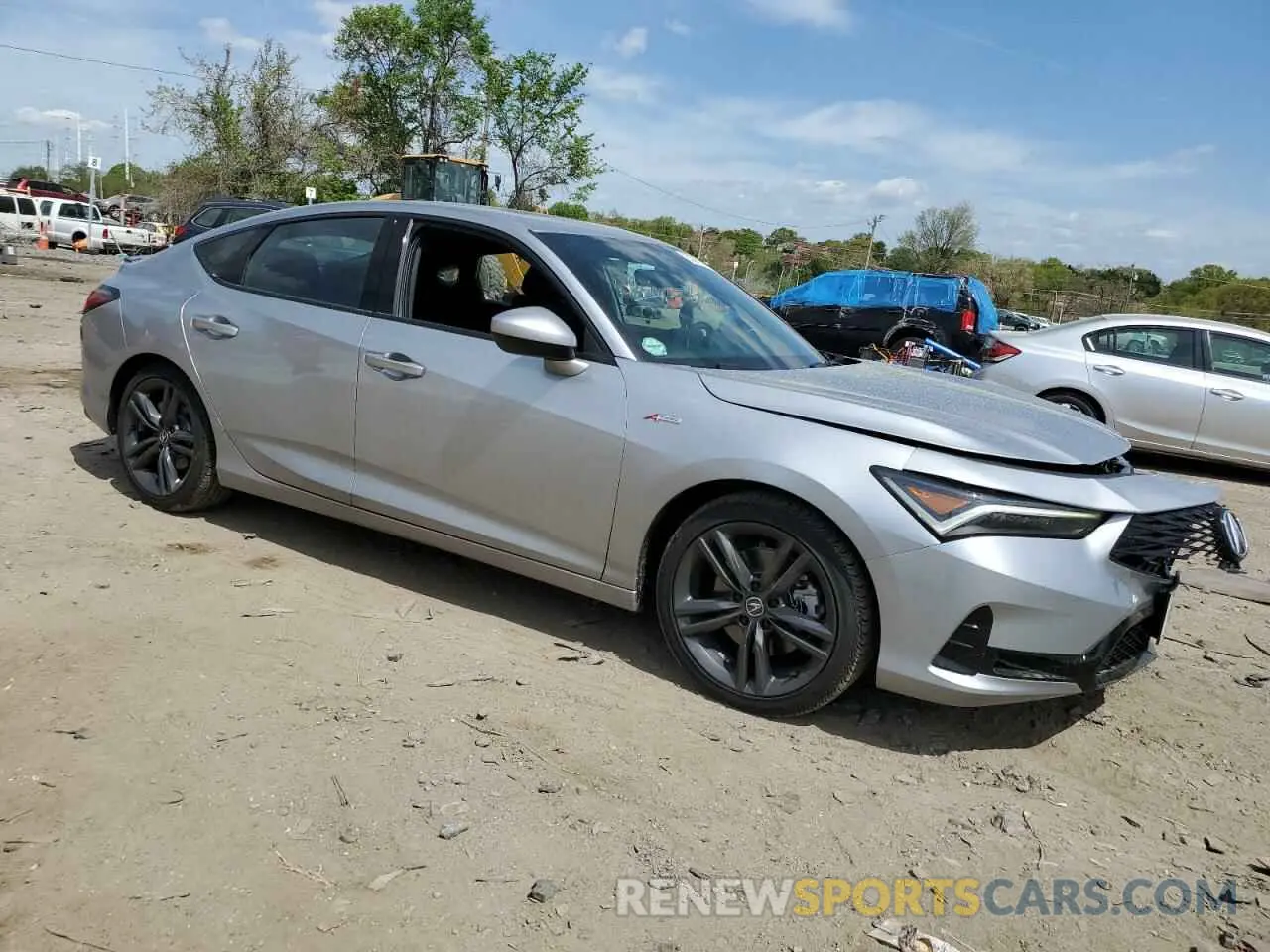 4 fotografías del automóvil dañado 19UDE4H30SA010941 ACURA INTEGRA A- 2025