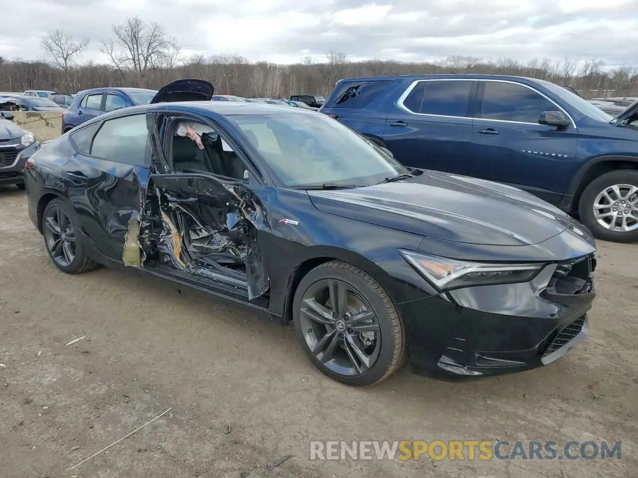 4 fotografías del automóvil dañado 19UDE4H36SA007266 ACURA INTEGRA A- 2025
