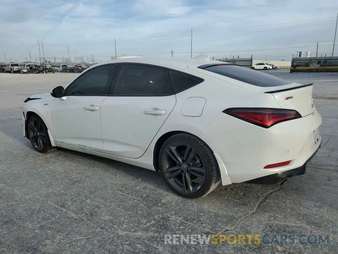 2 fotografías del automóvil dañado 19UDE4H62SA008571 ACURA INTEGRA A- 2025