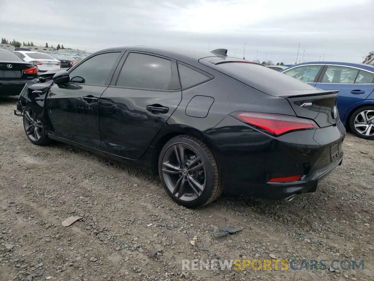 2 fotografías del automóvil dañado 19UDE4H67SA008209 ACURA INTEGRA A- 2025