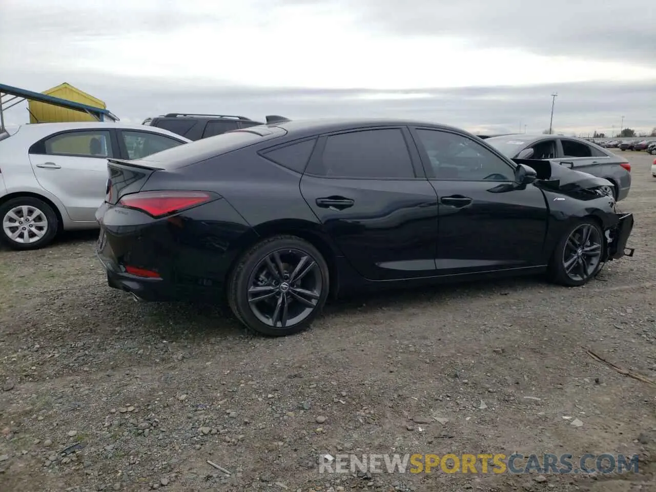3 fotografías del automóvil dañado 19UDE4H67SA008209 ACURA INTEGRA A- 2025