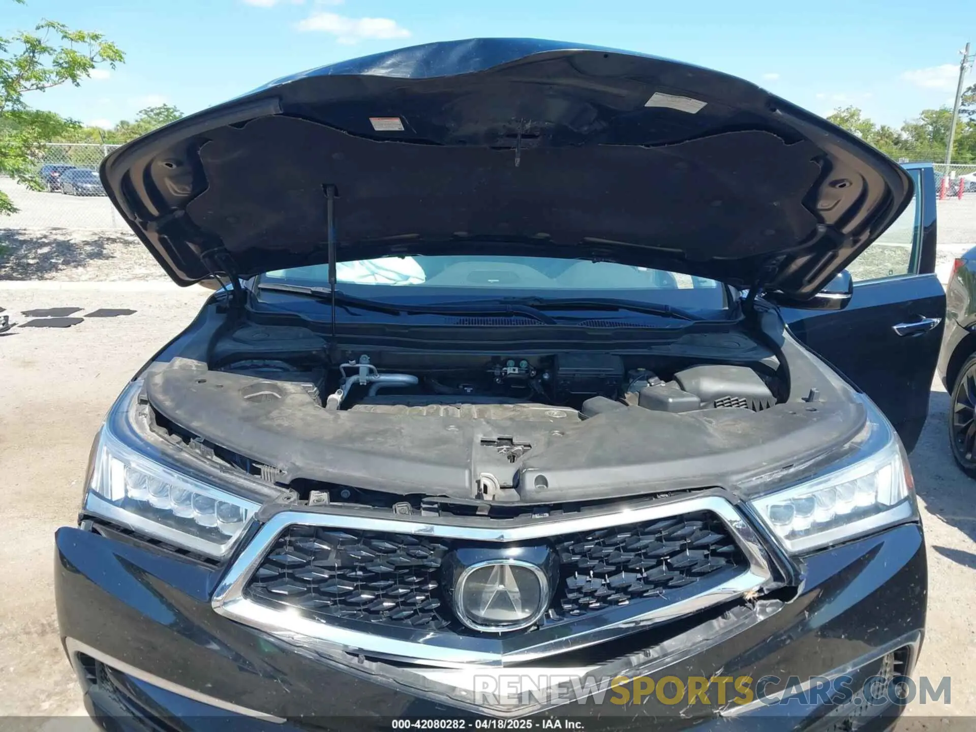 10 fotografías del automóvil dañado 5J8YD3H31KL012538 ACURA MDX 2019