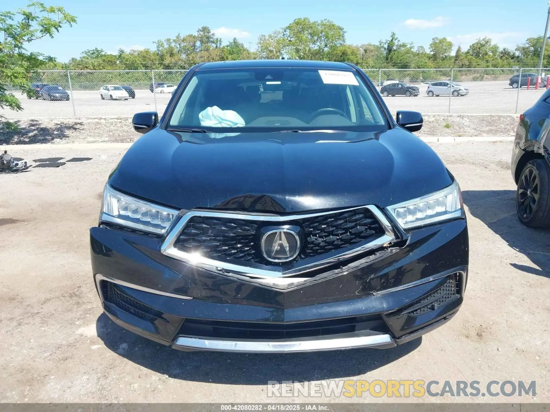 12 fotografías del automóvil dañado 5J8YD3H31KL012538 ACURA MDX 2019