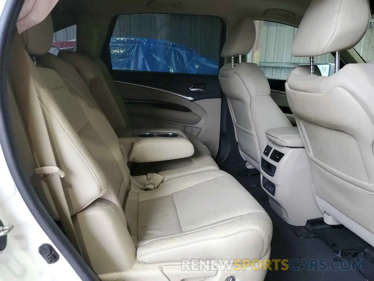 10 fotografías del automóvil dañado 5J8YD3H31KL012880 ACURA MDX 2019
