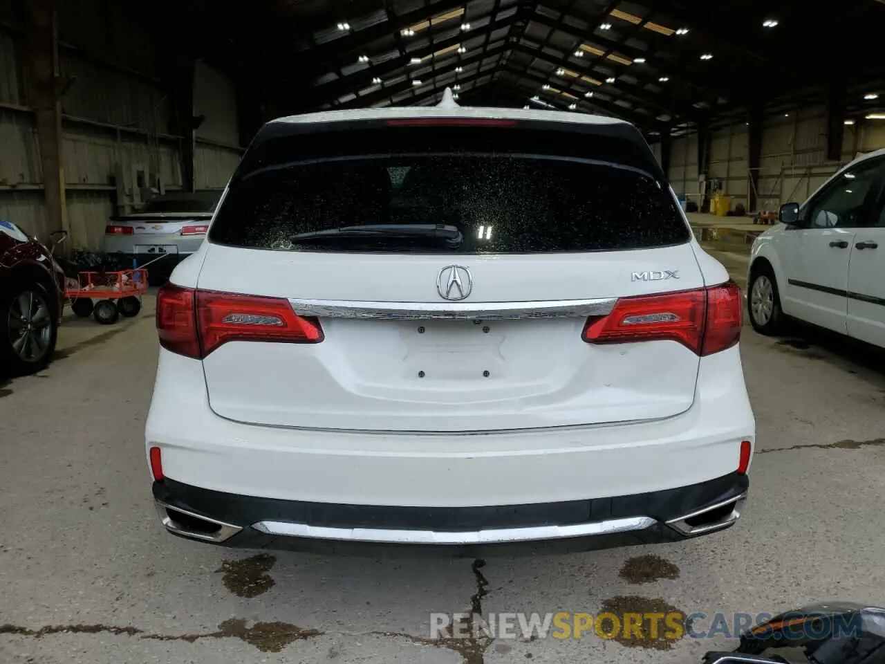 6 fotografías del automóvil dañado 5J8YD3H31KL012880 ACURA MDX 2019
