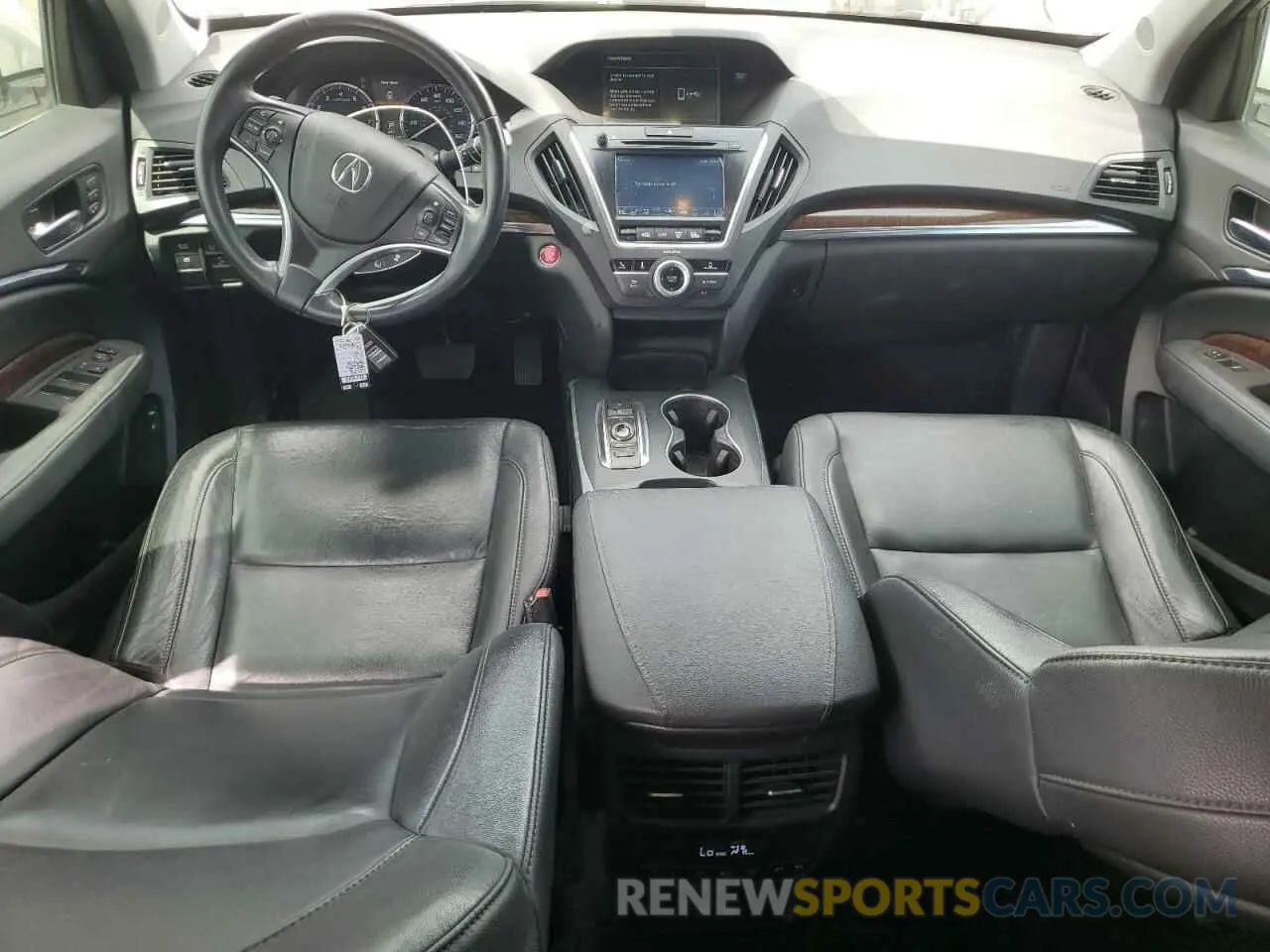 8 fotografías del automóvil dañado 5J8YD3H34KL008337 ACURA MDX 2019