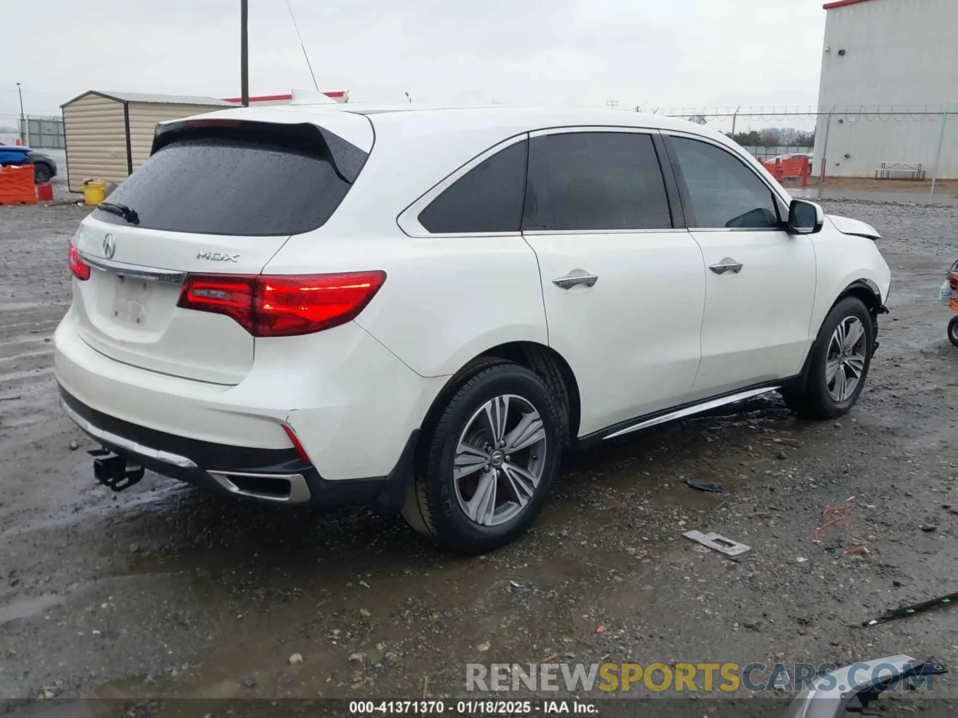 4 fotografías del automóvil dañado 5J8YD3H34KL008922 ACURA MDX 2019