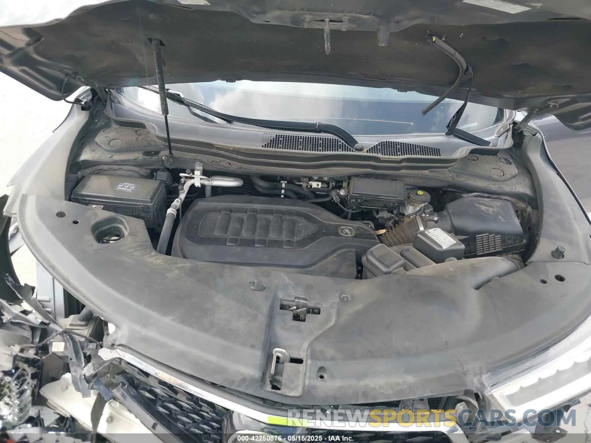 10 fotografías del automóvil dañado 5J8YD3H35KL012798 ACURA MDX 2019
