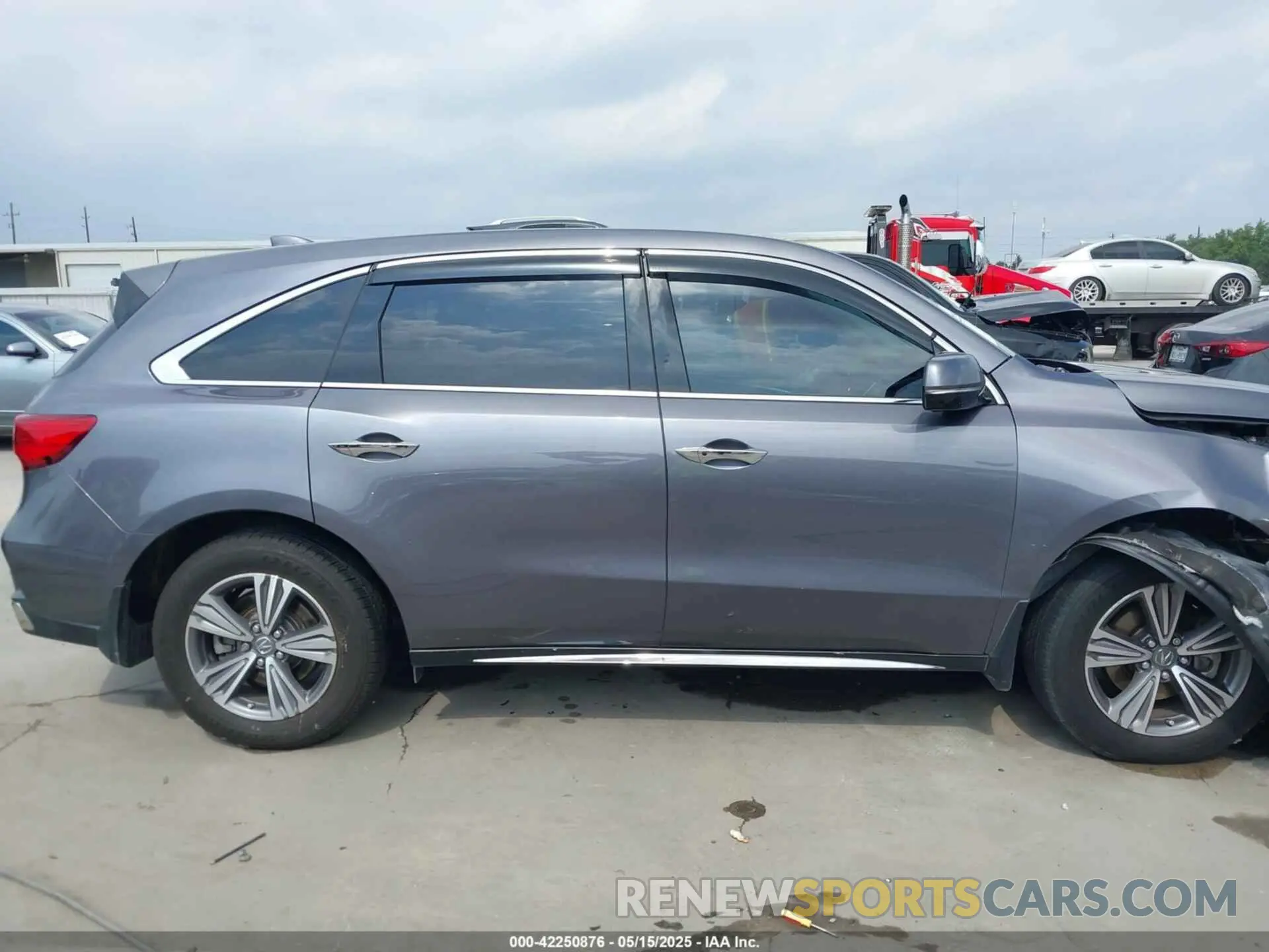 13 fotografías del automóvil dañado 5J8YD3H35KL012798 ACURA MDX 2019