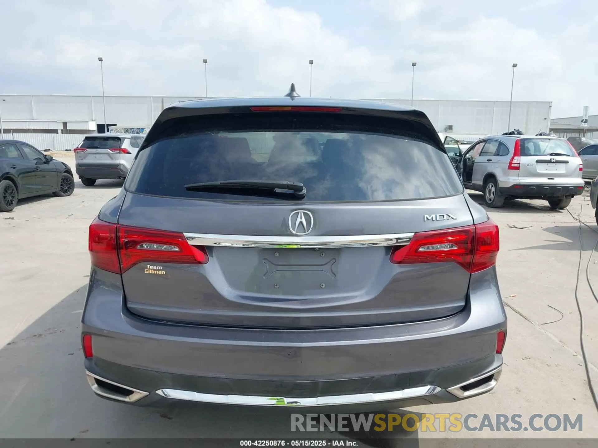 16 fotografías del automóvil dañado 5J8YD3H35KL012798 ACURA MDX 2019