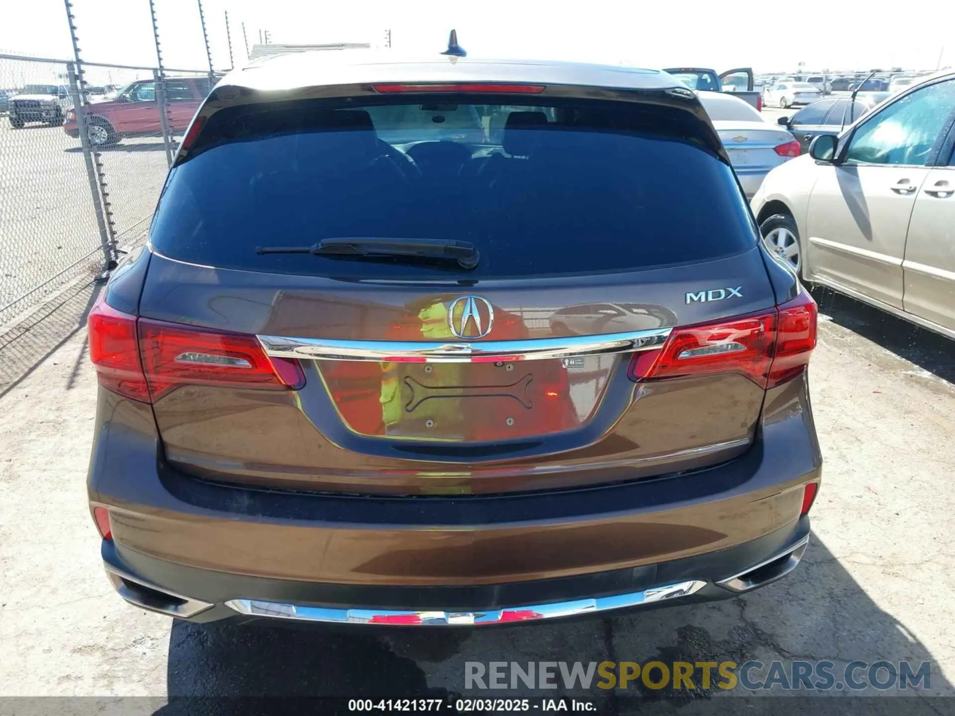 16 fotografías del automóvil dañado 5J8YD3H36KL001065 ACURA MDX 2019
