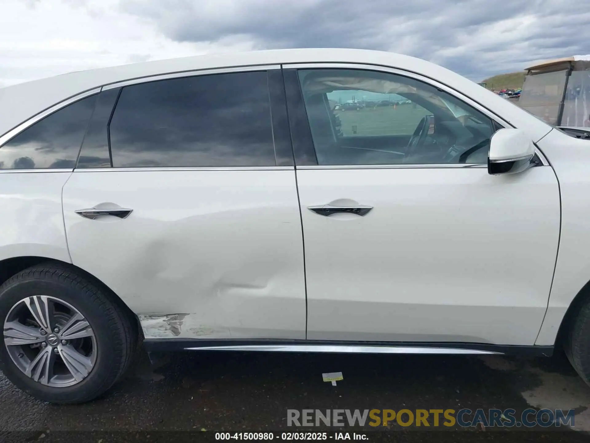 13 fotografías del automóvil dañado 5J8YD3H36KL010655 ACURA MDX 2019