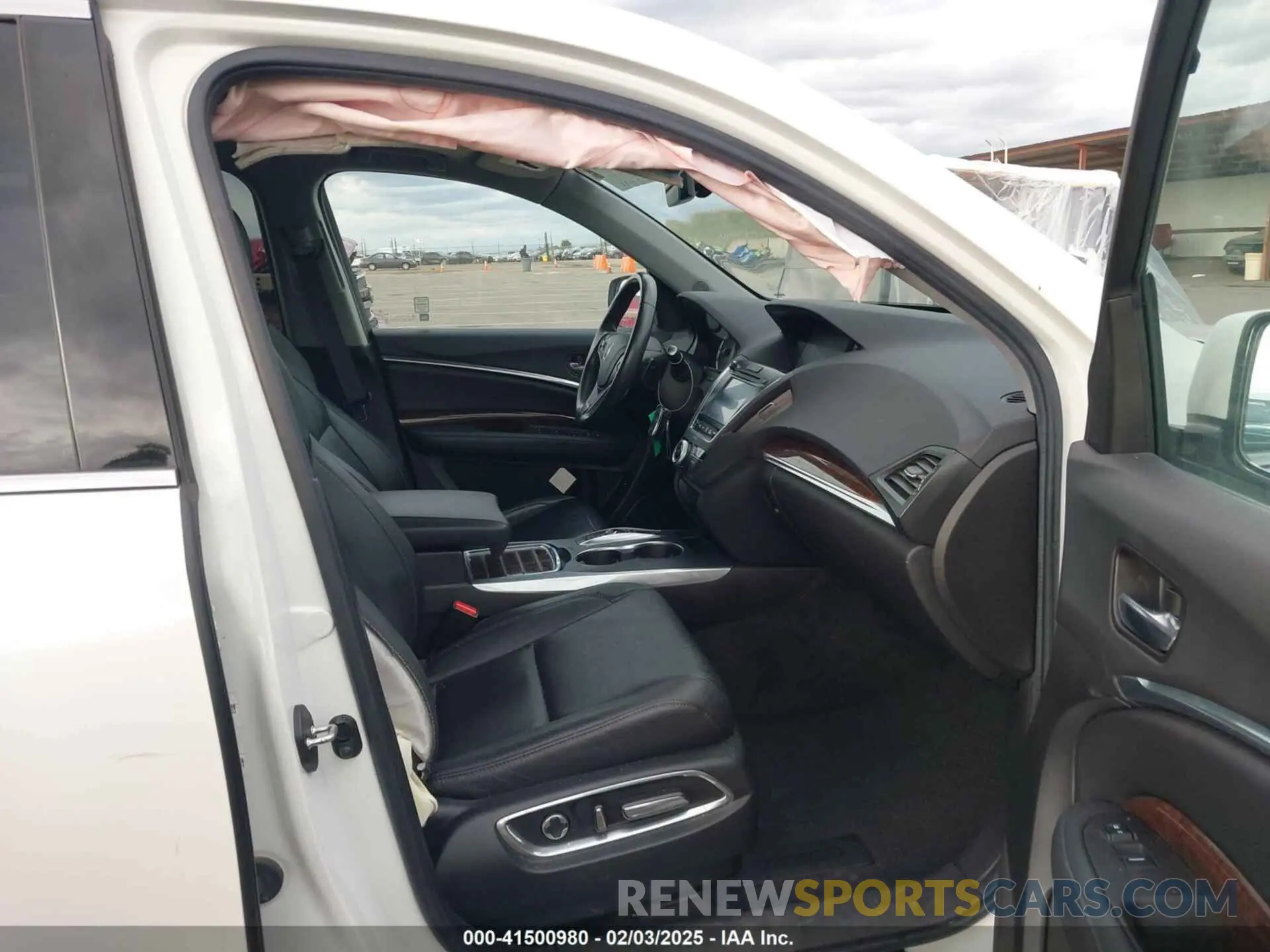 5 fotografías del automóvil dañado 5J8YD3H36KL010655 ACURA MDX 2019