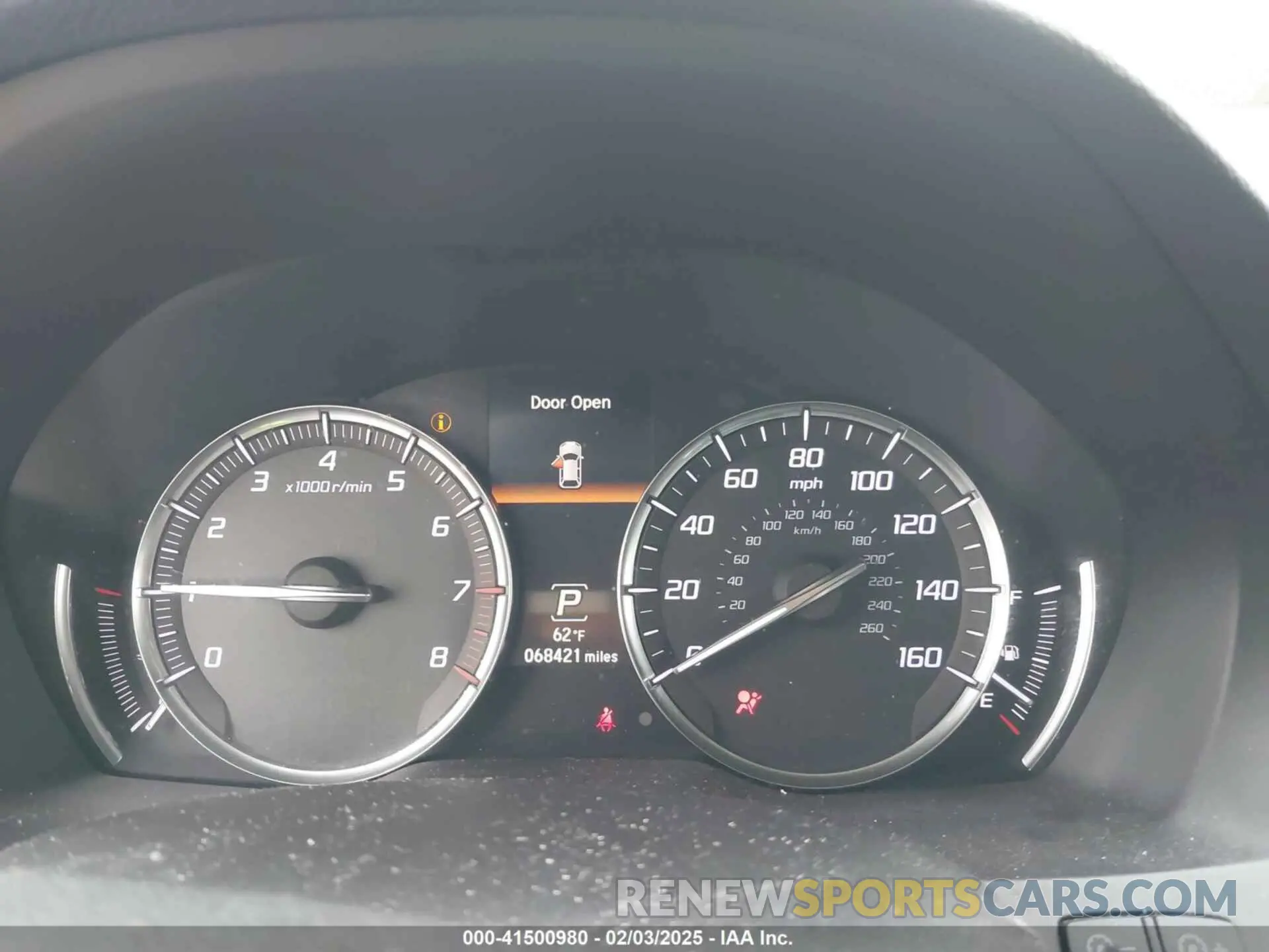 7 fotografías del automóvil dañado 5J8YD3H36KL010655 ACURA MDX 2019