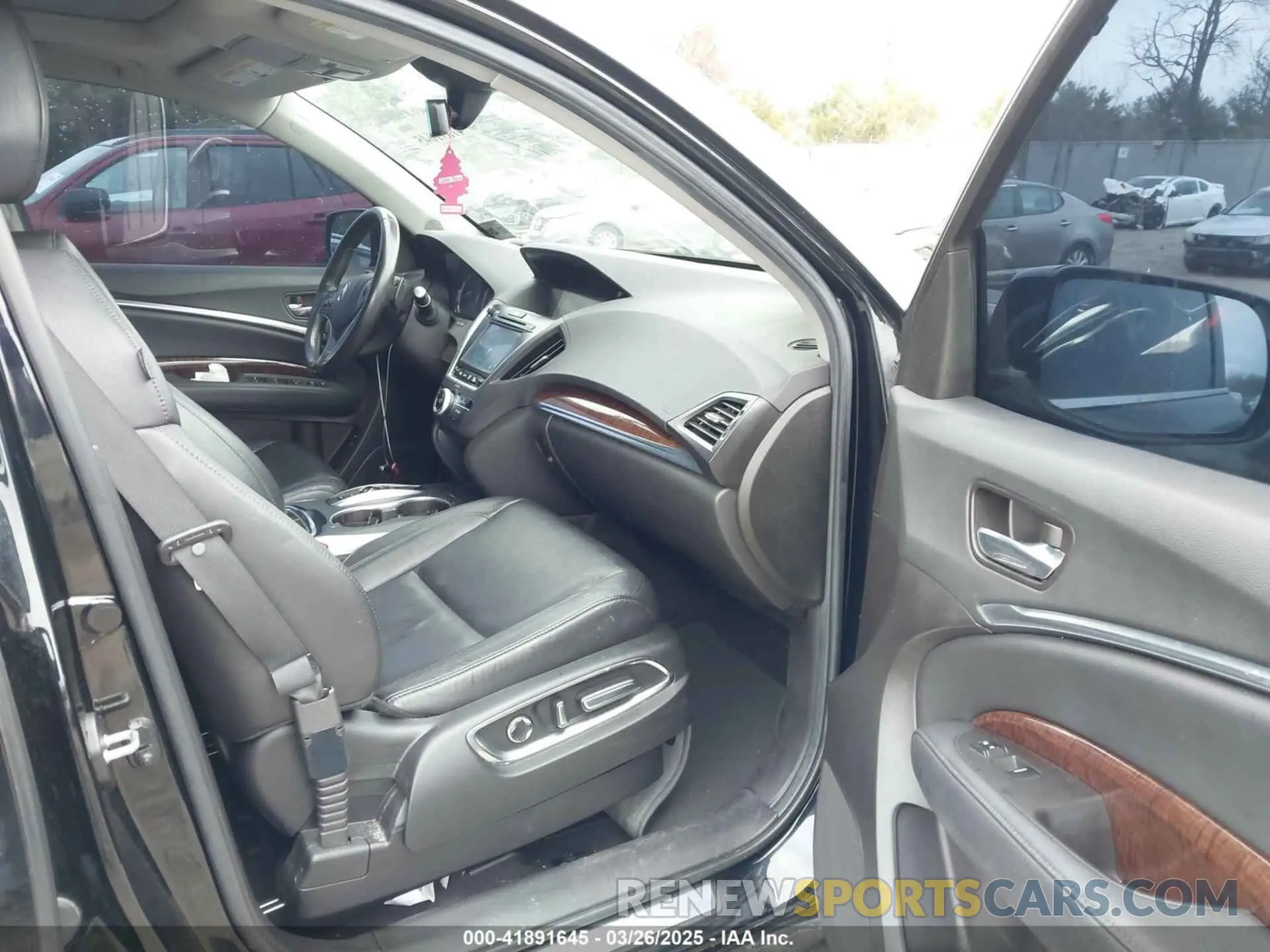 5 fotografías del automóvil dañado 5J8YD3H37KL011278 ACURA MDX 2019