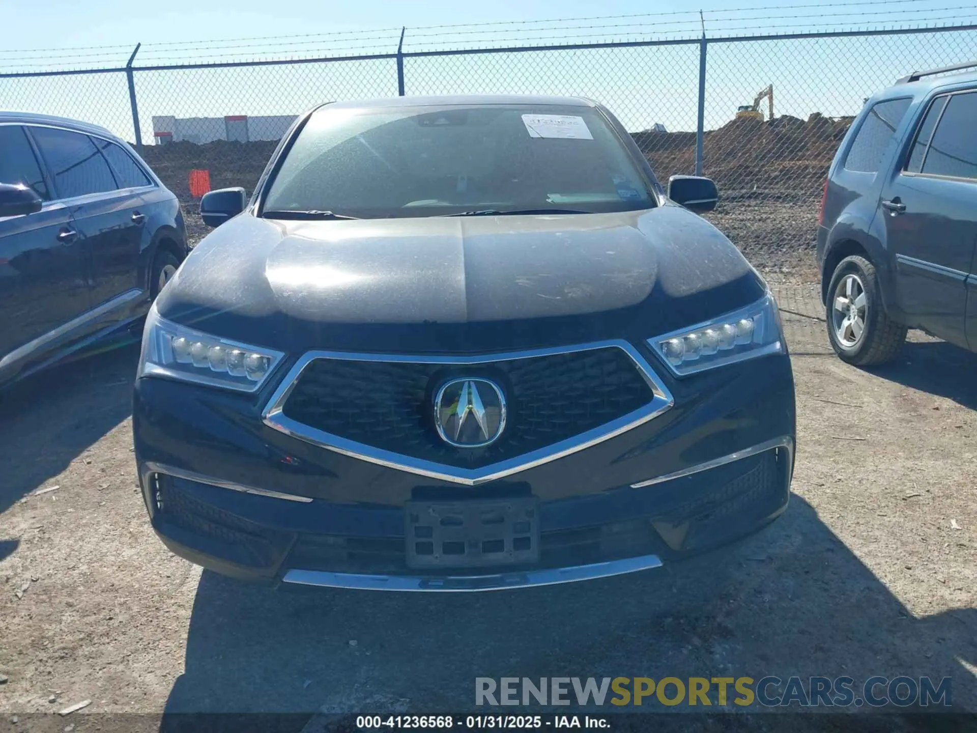 12 fotografías del automóvil dañado 5J8YD3H50KL009180 ACURA MDX 2019