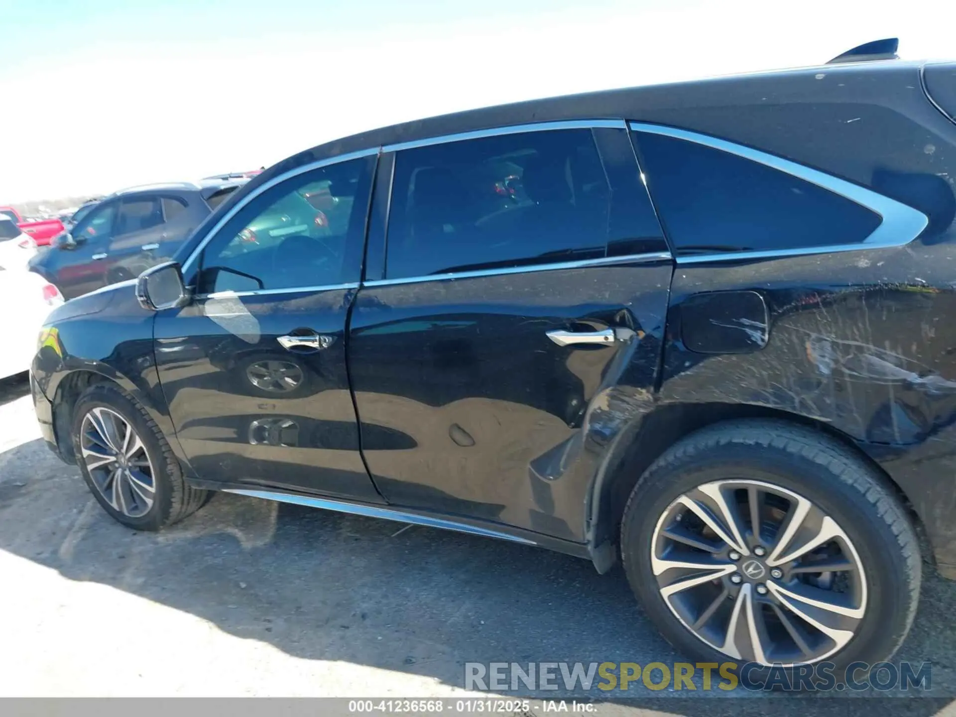 14 fotografías del automóvil dañado 5J8YD3H50KL009180 ACURA MDX 2019