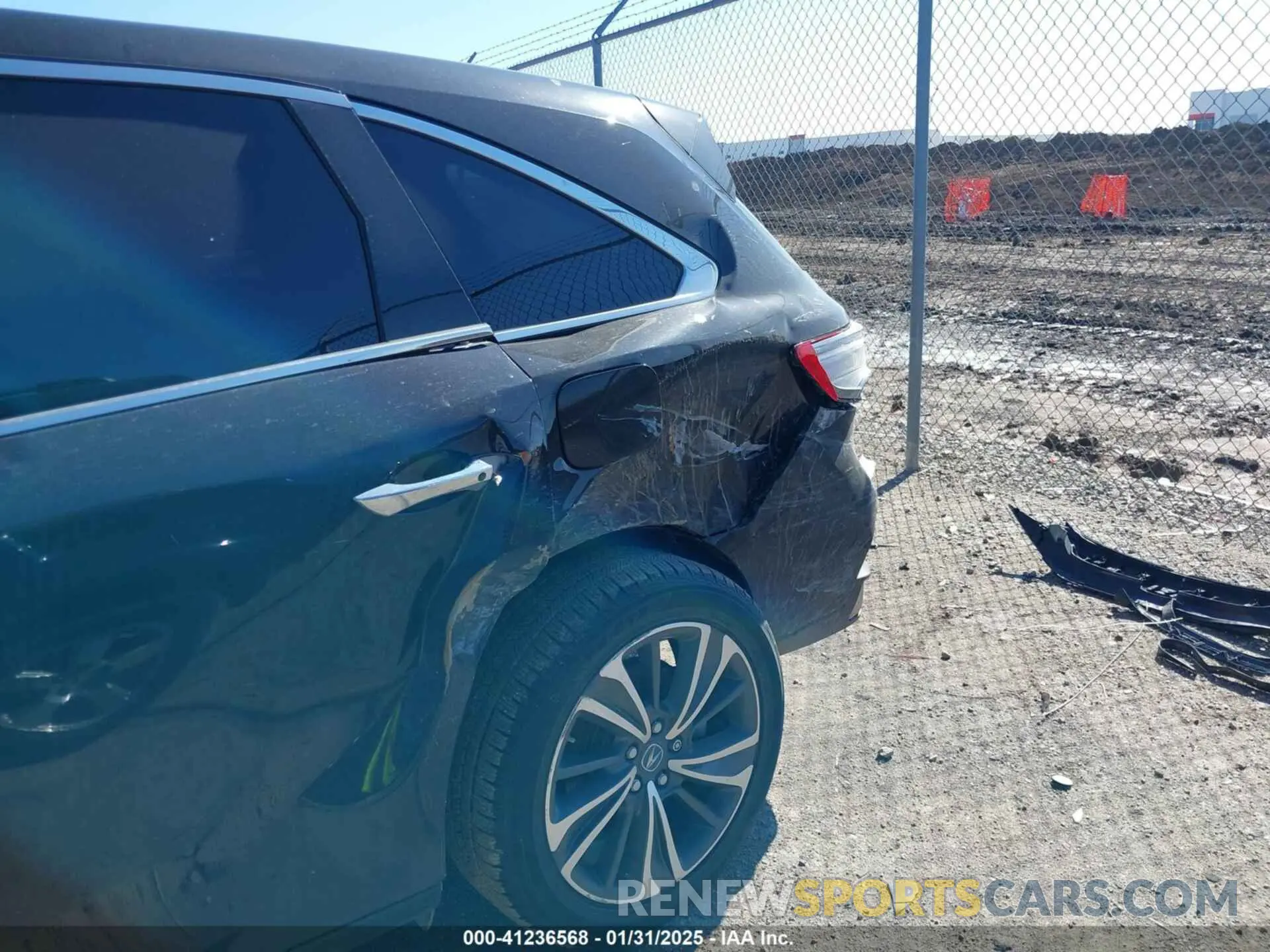 6 fotografías del automóvil dañado 5J8YD3H50KL009180 ACURA MDX 2019