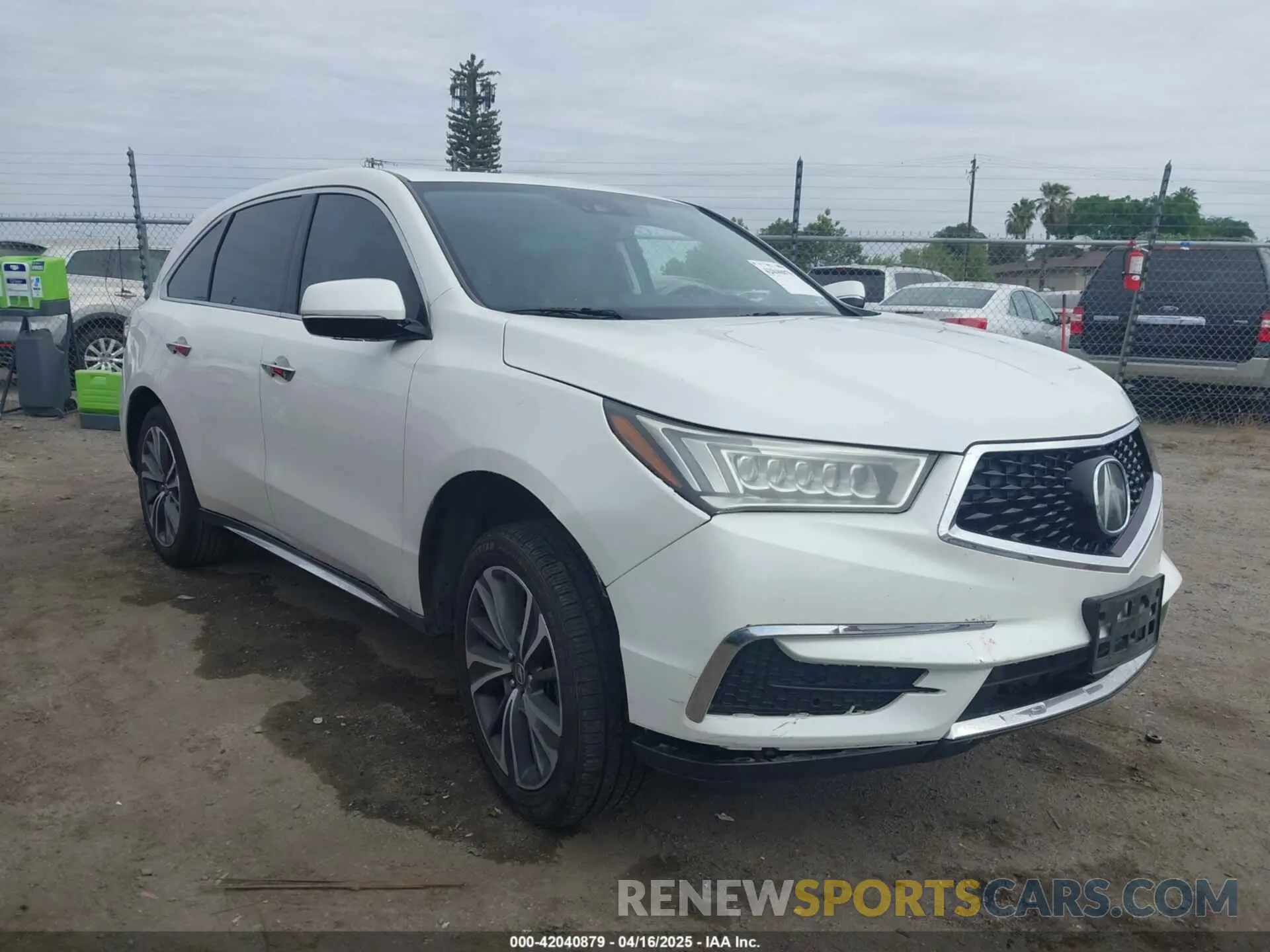 13 fotografías del automóvil dañado 5J8YD3H53KL003230 ACURA MDX 2019