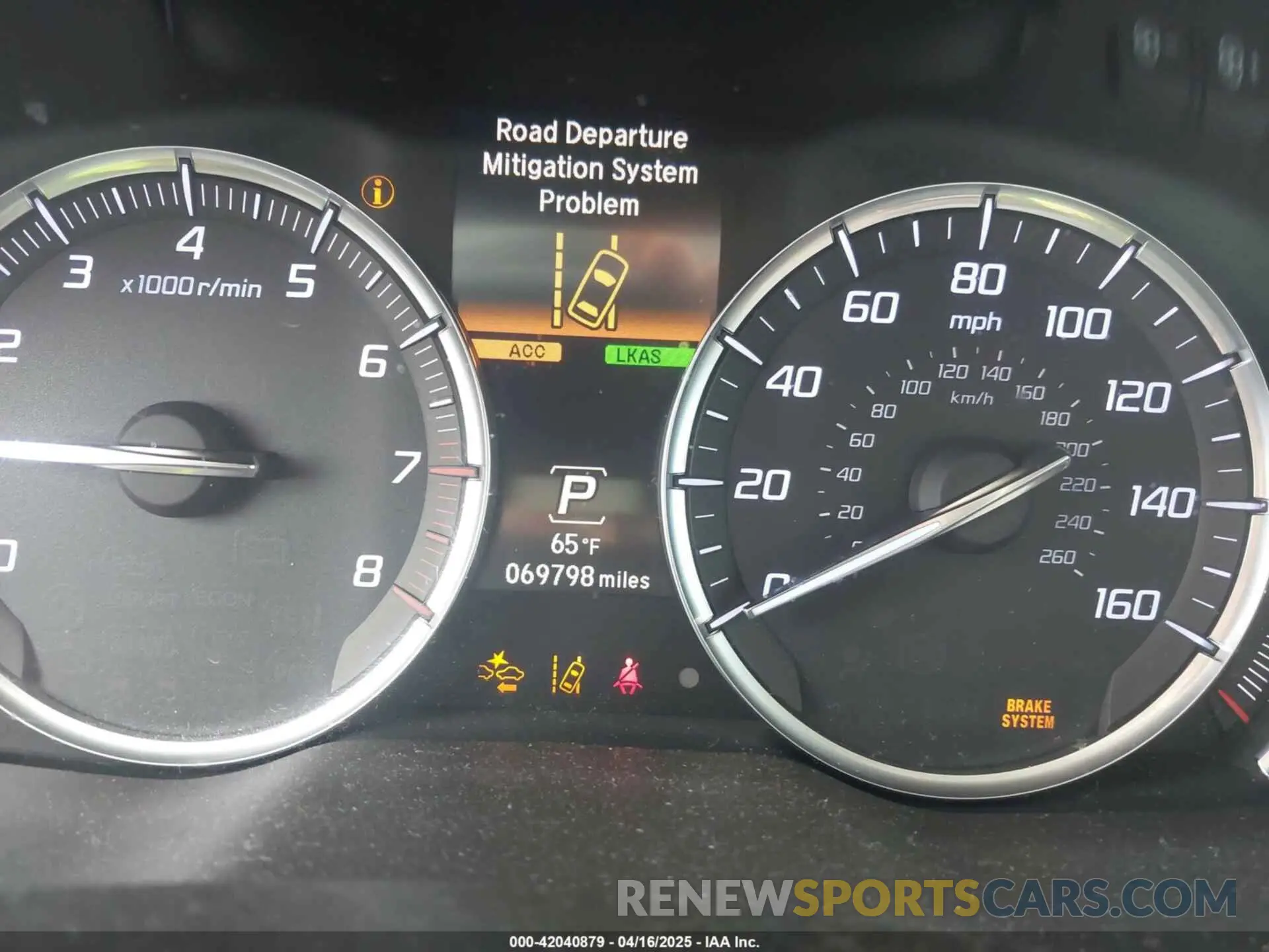 7 fotografías del automóvil dañado 5J8YD3H53KL003230 ACURA MDX 2019